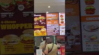 BURGER KING MENU PRICELIST PHILIPPINES