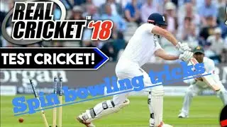 Real cricket 18 test match bowling tricks
