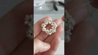 Cute Pearl Earrings Making Tutorial, How to make Pearl Jewelry #cuteearrings #craftideas #diycraft