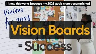 Why you should create a vision board | How to Reinvent your life | Becoming the woman of your dreams