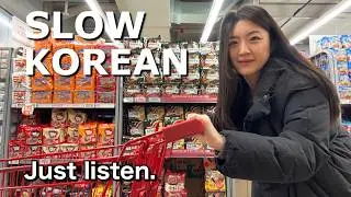 If You&rsquo;re a BEGINNER, WATCH THIS! | Comprehensible Korean Input in a Supermarket