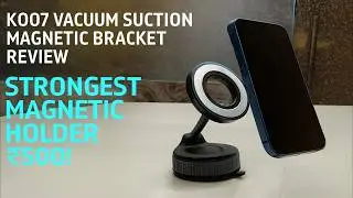Best Magnetic Phone Holder for Car & Desk Setup | K007 Vacuum Magnetic Bracket Review