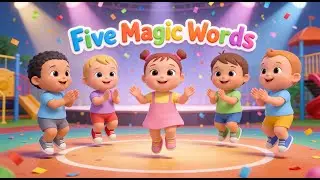 Five Magic Words  -  Kids Joyful Songs