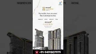 Brigade Gateway at Neopolis,  Kokapet, Hyderabad | ☎️ +91-9491807979