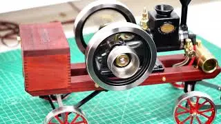 RETROL HM-01 Black Edition Hit and Miss Engine Startup Demo