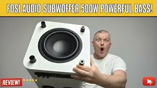 Активный сабвуфер Fosi Audio SW10 #aliexpress
