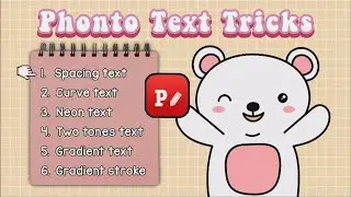 🌵How to use Phonto text effect for Beginners | Easy tutorial | SB013
