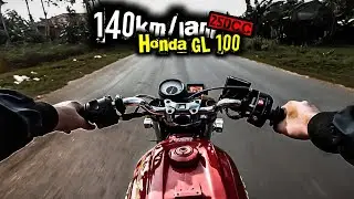 Motor CB Pake Mesin Megapro - Test Ride TULANG BAWANG
