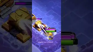 Electro/Fire Wizard VS Defensive Building Formation ✓ Clash of Clans
