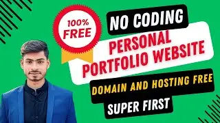 How to Create a Personal Portfolio Website for FREE?! 🤯 | No Coding | Notion
