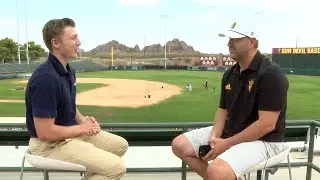 One-on-one with ASU baseball coach Willie Bloomquist after nine Sun Devils are selected in MLB Draft