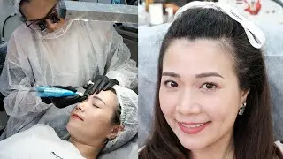 Touch-up | Mix Eyebrows (Microblading + Microshading) | Start to Finish | MonaNisa Beauty | Bangkok
