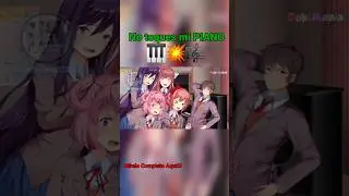 MI PIANO #short #ddlc #meme #doblaje #dokidoki #doki #rotoscopia #pclub #saori #clubp #ddlcnatsuki