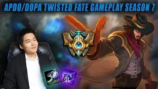 KR Challenger Rank #1 Dopa Twisted Fate | Season 7 Twisted Fate vs Taliyah Gameplay | Patch 7.14