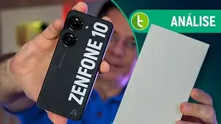 ZENFONE 10: TOP COMPACTO da ASUS traz BOA TELA, DESEMPENHO e BATERIA | Análise / Review