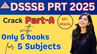 Best Books for DSSSB Part A for PRT/TGT/PGT Exams#dsssb#dsssbprt#dsssbprt#dsssb2025#dsssbpaper1#kvs