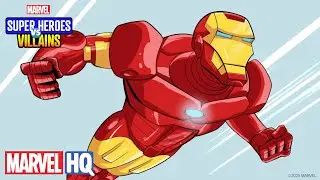 Iron Man & Ultron's Bouncy Battle 🎈 | Marvel Super Heroes vs. Villains | Ep 2 | @MarvelHQ