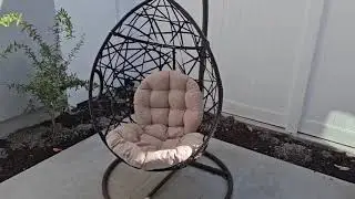 Christopher Knight Home Wicker Tear Drop Chair Overview! | Is it Worth It? #ad #amazoninfluencer