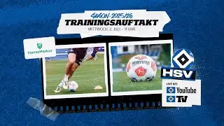 RE-LIVE: DER HSV-TRAININGSAUFTAKT 25/26 I Interviews mit Stefan Kuntz, Claus Costa & Merlin Polzin