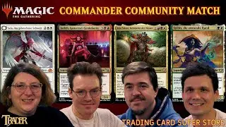 MTG Commander Gameplay 205 | Magic the Gathering deutsch | Trader Event Multiplayer Deck Match 2024