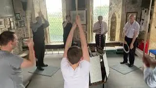 New Romney 30/8/21, 1260 Grandsire Triples from The Original. 1st ring on 8 bells here since 15/3/20