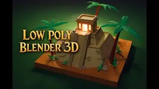 I Made a Low-Poly Mayan Pyramid in Blender
