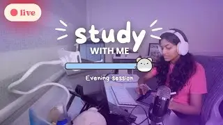 [2hrs] Evening Session Study w Me | Comp Sci Uni Student 📚✨