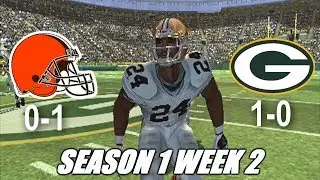 FORGETTABLE - MADDEN 06 BROWNS FRANCHISE VS PACKERS - s1w2