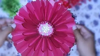 How to make Paper Snowflake Decoration ❄️ | #viral #diy #trending #craft #diycrafts