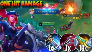 TOP MARKSMAN LAYLA🥰1HIT! GLOBAL LAYLA! LEGENDS COME BACK