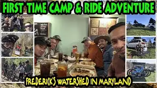First Camp and Ride Adventure | Frederick Watershed MTB Trails | Best Downhill Trails in Maryland