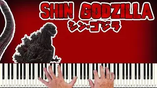 Shin Godzilla - Persecution Of The Masses - PIANO TUTORIAL
