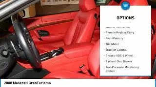 2008 Maserati GranTurismo Minneapolis, Golden Valley, St Paul, MN W7026