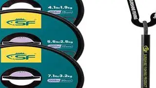 SF Clear Fluorocarbon Tippet Line with Holder Fly Fishing Tippet Leader Trout  30M 75M 100M 0X 1X 2X