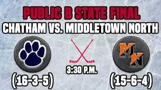 2023 NJ State Hockey Championship Preview | Middletown North vs. Chatham | Public B