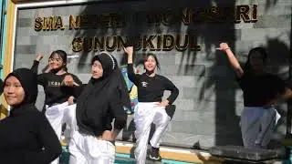 Flashmob 2 Hari Anak Nasional 2023 di SMAN 1 Wonosari