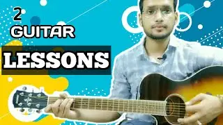Beginner Guitar Lessons - How To Play D major chord Easy Steps | Open Chords