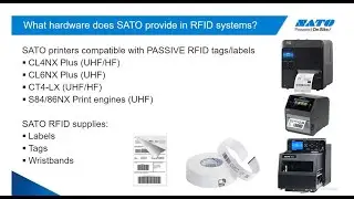 SATO RFID Products- Best-in-Class Tagging and Digitizing Solutions