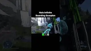 Halo Infinite Boarding Scorpion #shorts