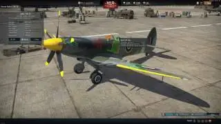 War Thunder Griffon Spitfire bug