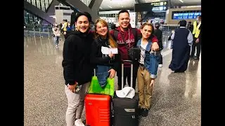 Returning OFW from Qatar to Philippines