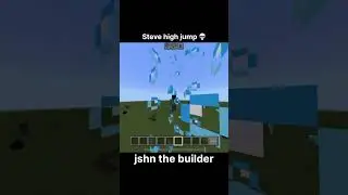 Steve jump 🤯 #minecraft #viralvideo #gaming #creativity
