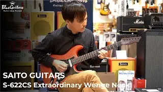 Blue Guitars - SAITO GUITARS / S-622CS Extraordinary Wenge Neck - Fighting Red