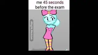 I hate exams/tests😭