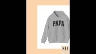 Custom Papa Hoodie, Personalized Gift for Grandpa, Cozy and Comfortable Sweatshirt, Unique Design...