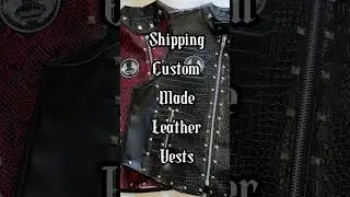 Custom Rockstyle Leather Vests for Rockstar | #leathervest #rockstar #stagewear