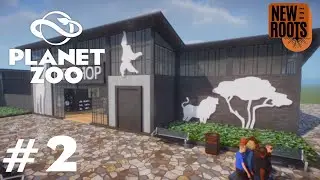 PLANET ZOO | New Roots Zoo Ep. 2 | Completing our Entrance! (Franchise Mode)
