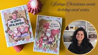 Vintage Christmas cards | holiday card series