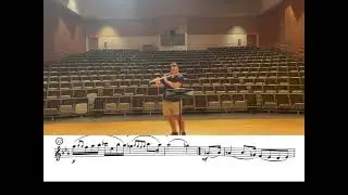 2023-2024 Texas All State Flute Étude 2: Furstenau