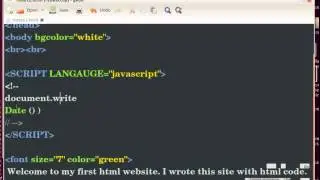 how to add date and time with javascript to an html page